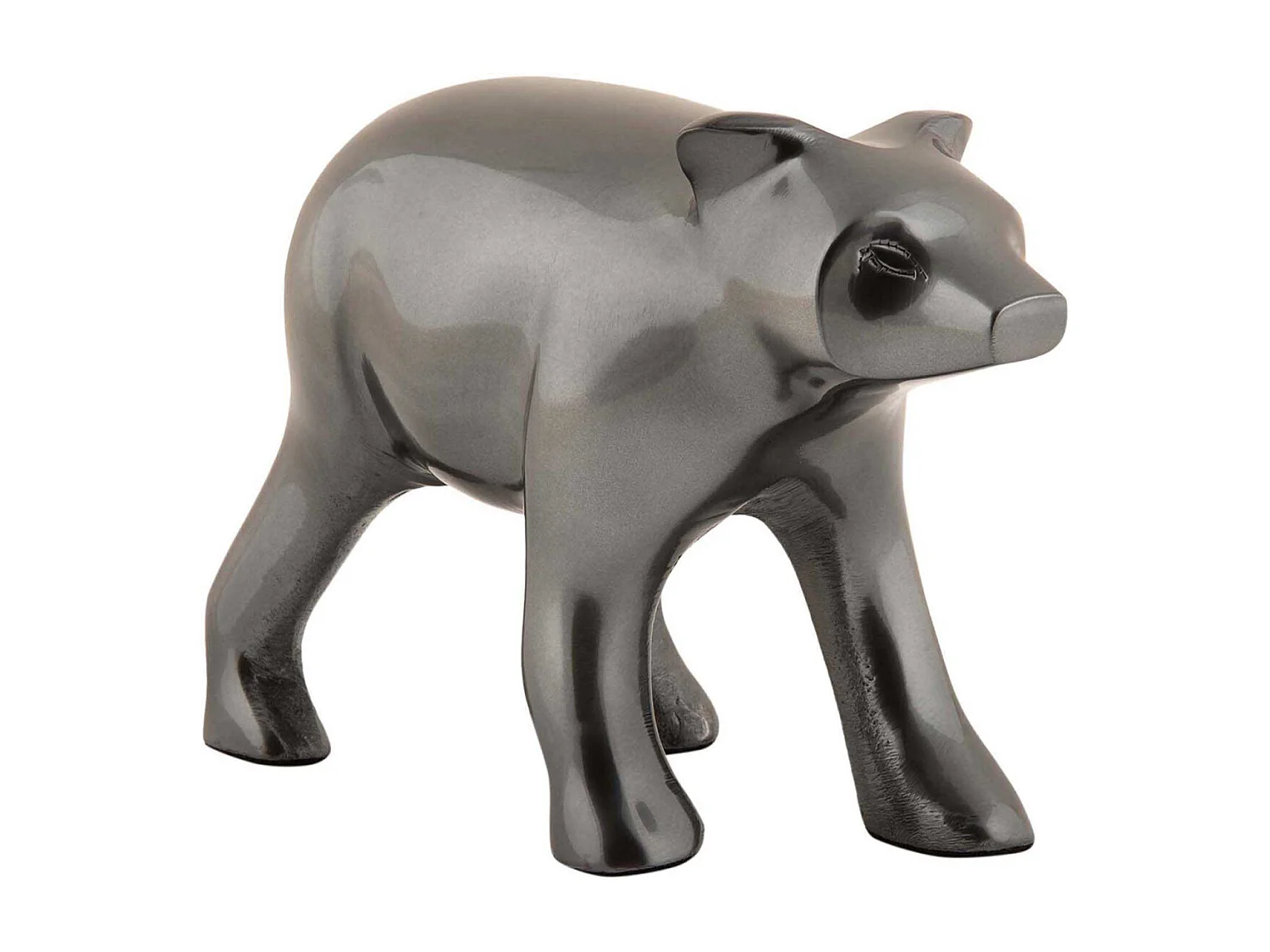 Statuette Ours en métal
