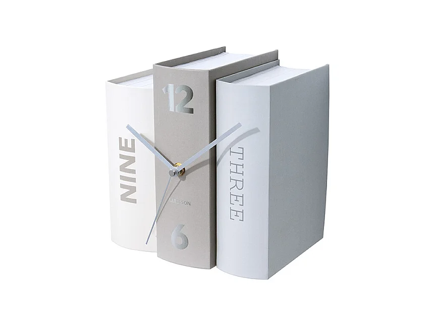 Horloge à poser Livre - Hauteur 20 cm - PRESENT TIME