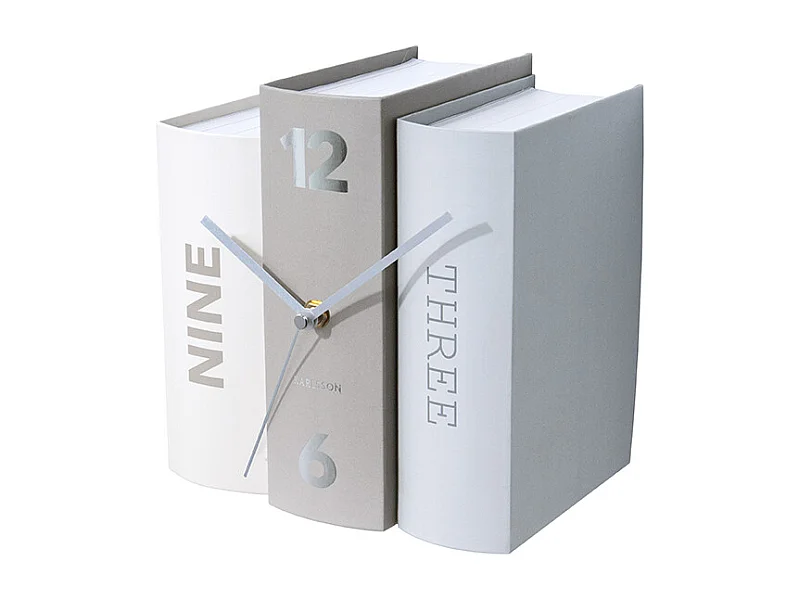 Horloge à poser Livre - Hauteur 20 cm - PRESENT TIME