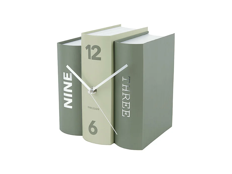 Horloge à poser Livre - Hauteur 20 cm - PRESENT TIME