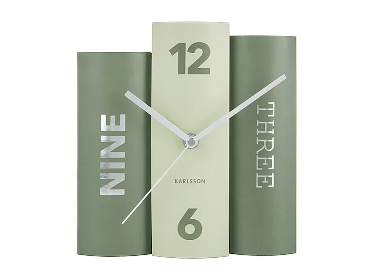 Horloge à poser Livre - Hauteur 20 cm - PRESENT TIME