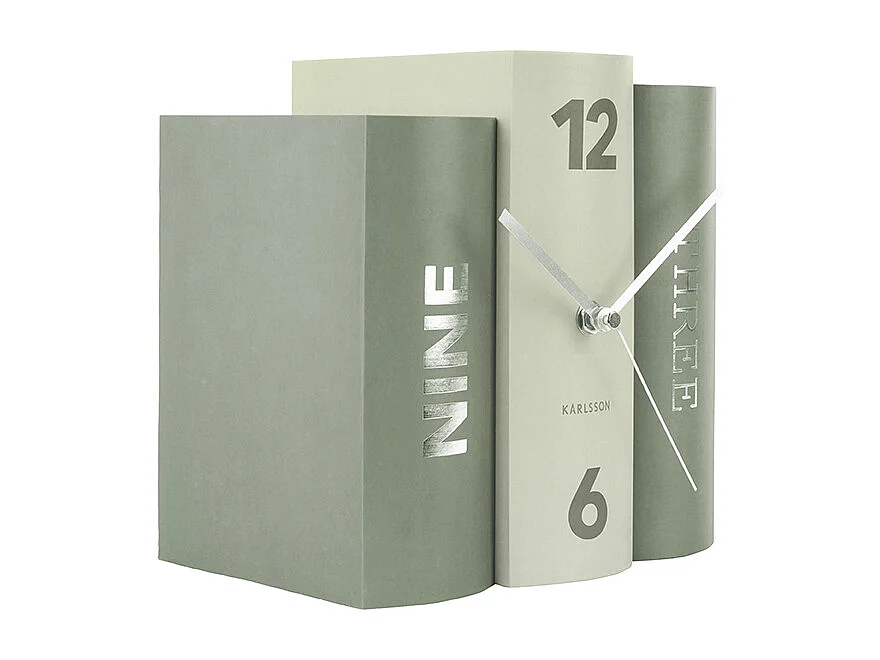 Horloge à poser Livre - Hauteur 20 cm - PRESENT TIME