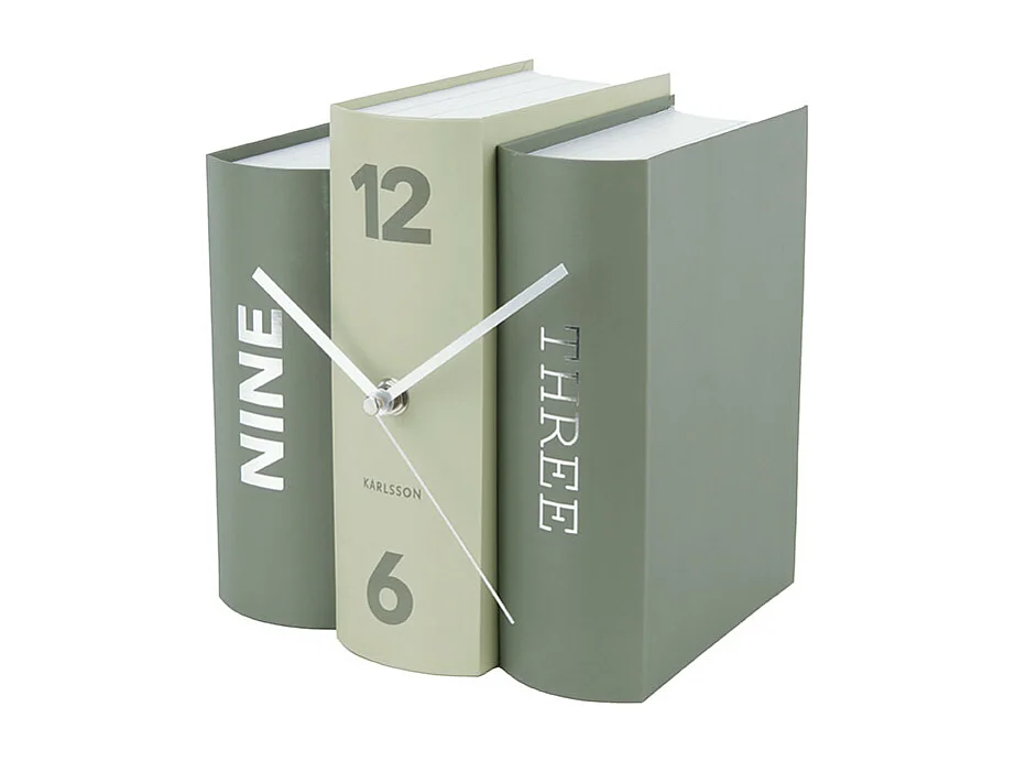 Horloge à poser Livre - Hauteur 20 cm - PRESENT TIME