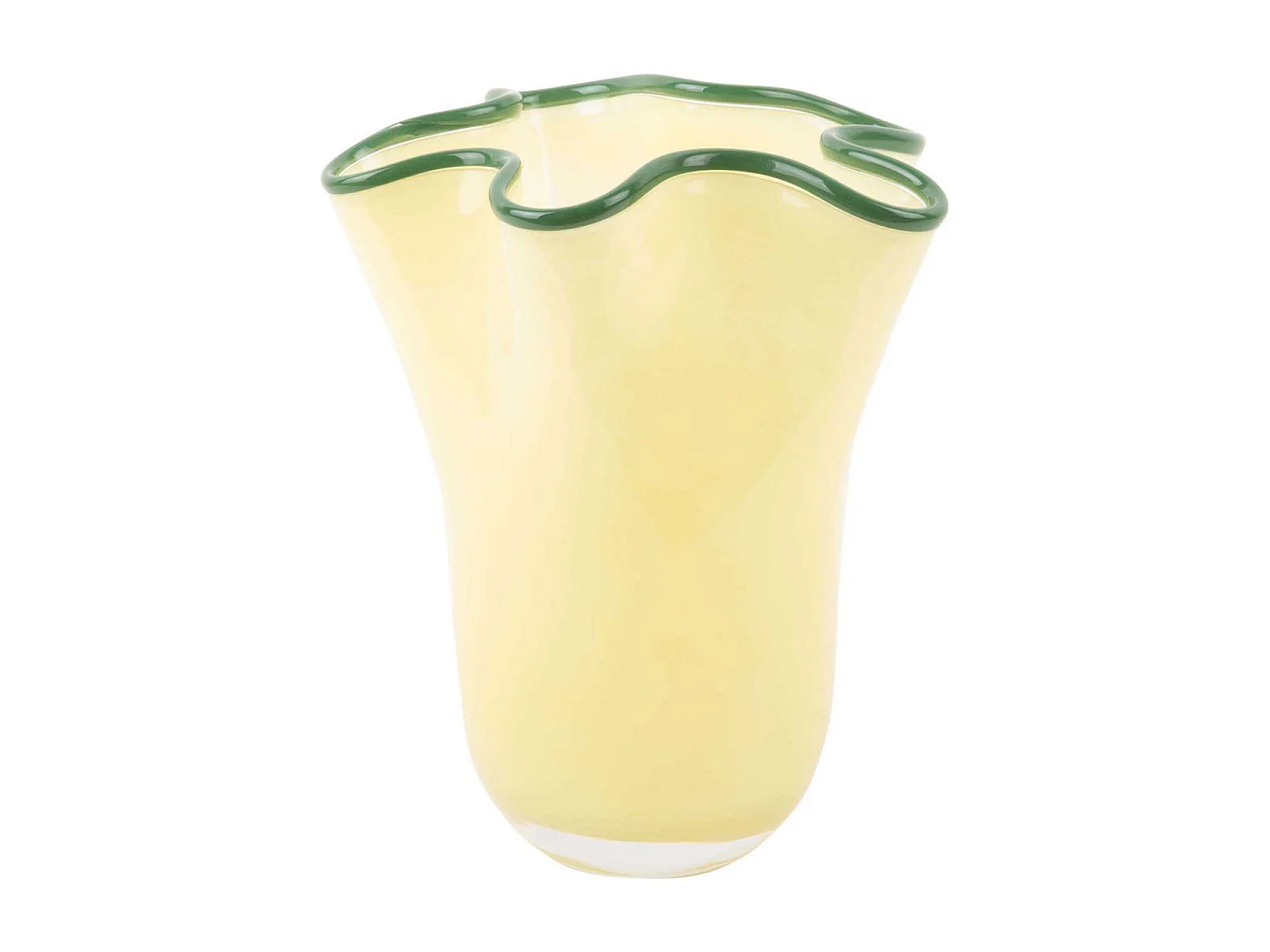 Vase en verre Ruffles Medium