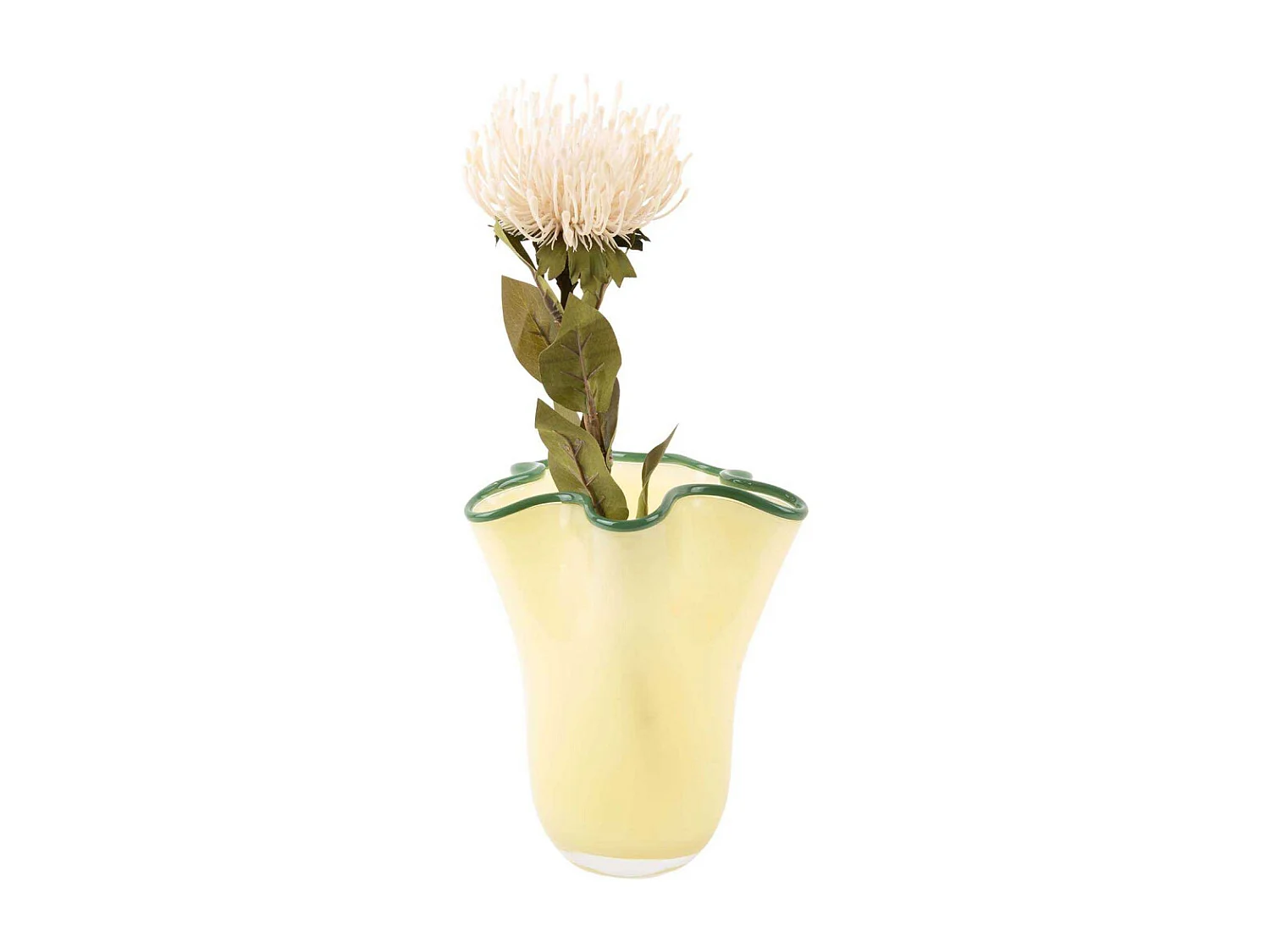 Vase en verre Ruffles Medium