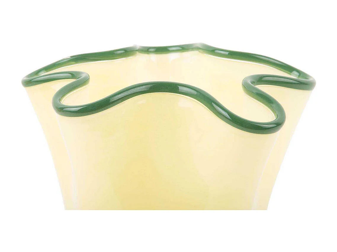 Vase en verre Ruffles Medium