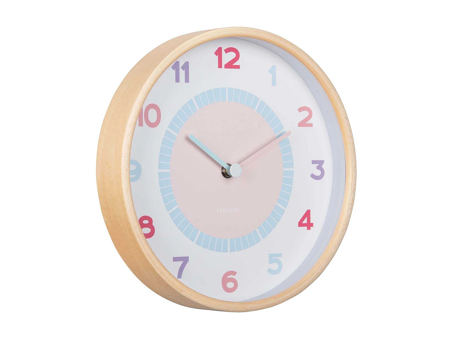 Wanduhr Chica - Mehrfarbig - Ø25cm