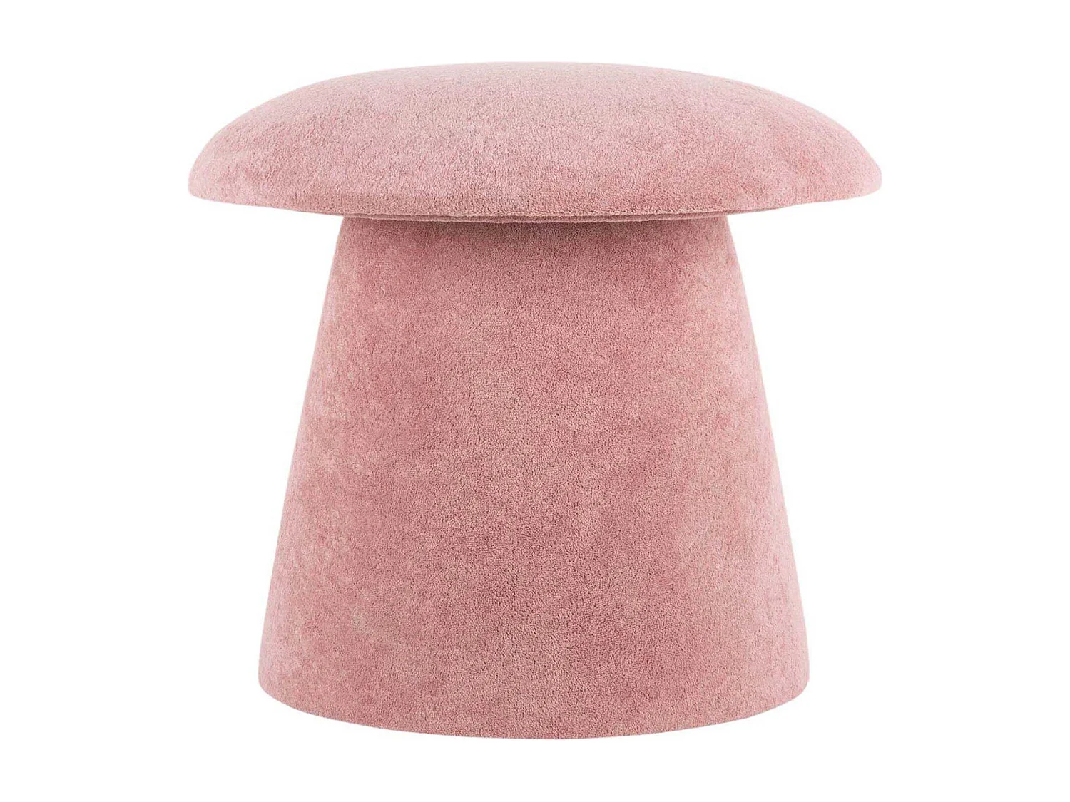 Pouf en velours Mushroom