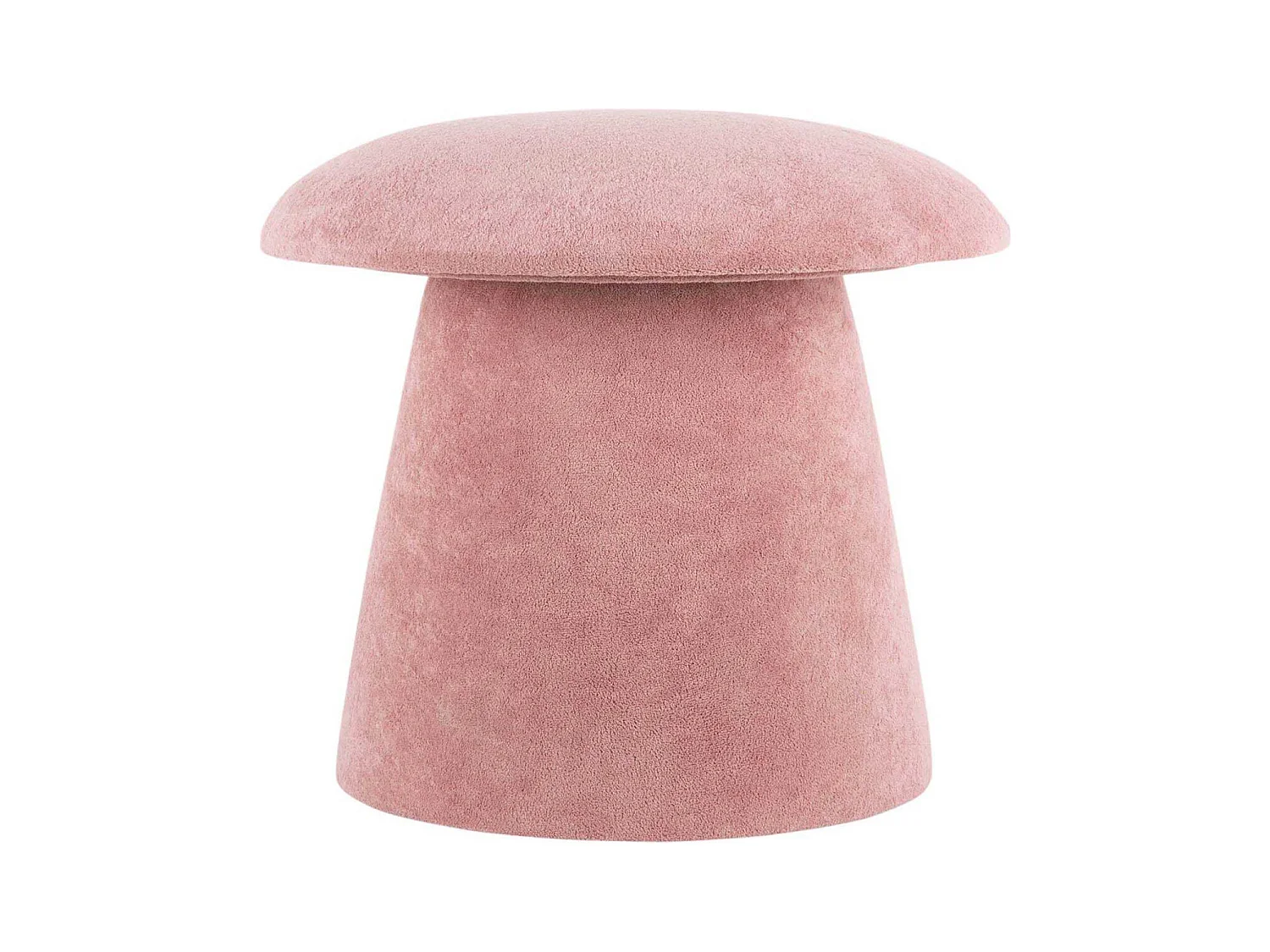 Pouf en velours Mushroom