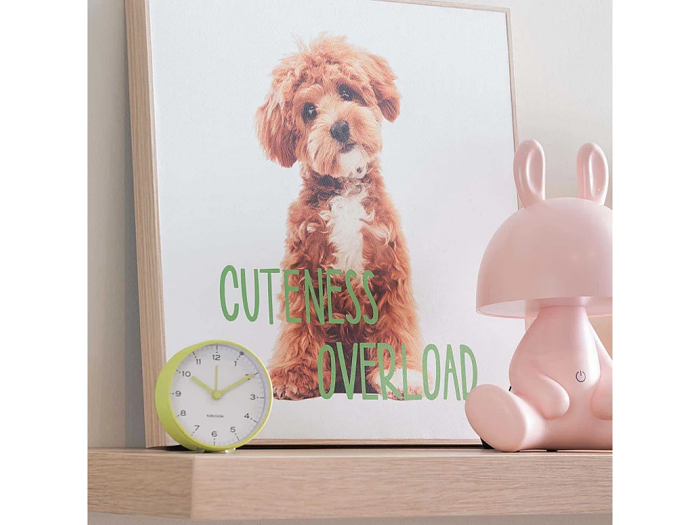 Réveil rond 9 cm Circus Rings