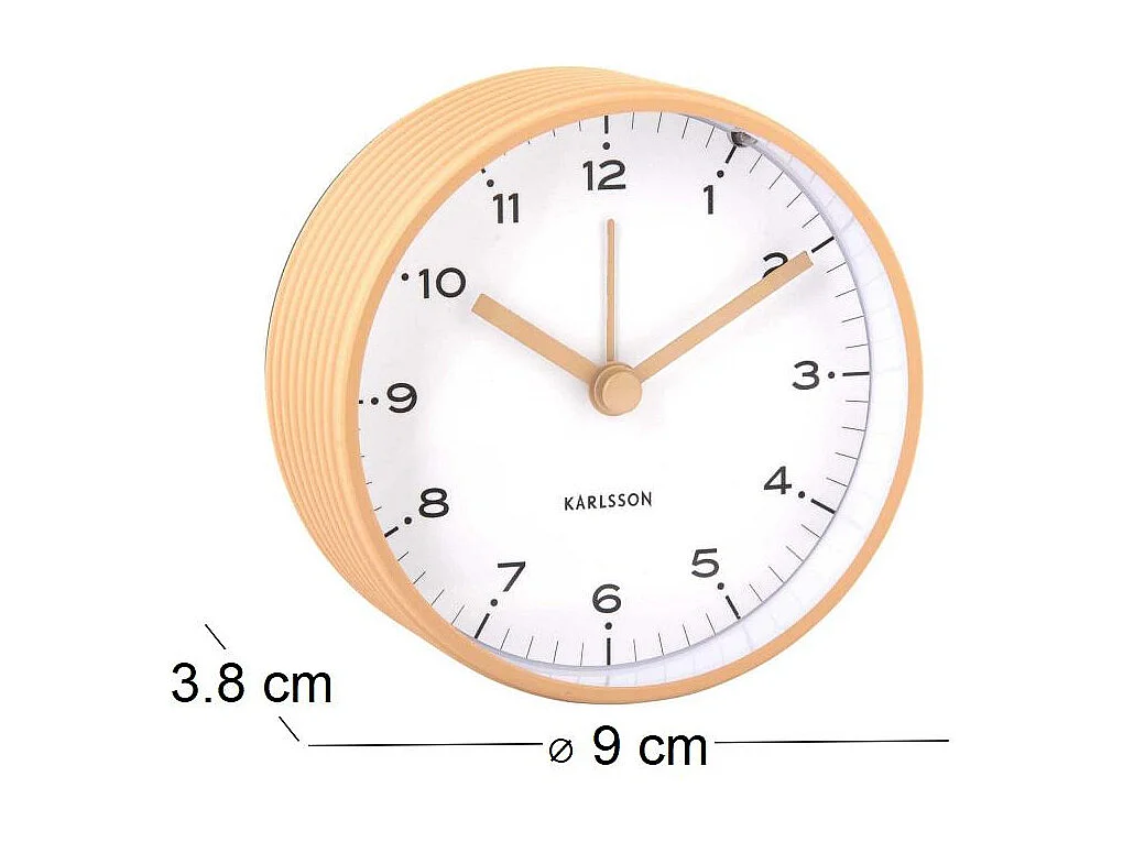 Réveil rond 9 cm Circus Rings