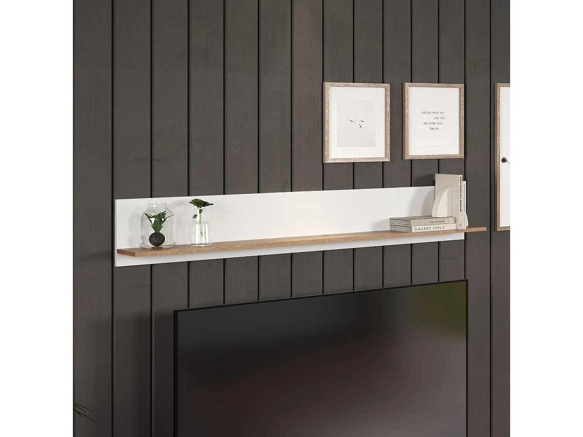 Wandplank met 1 legplank L170 cm - VITORIA