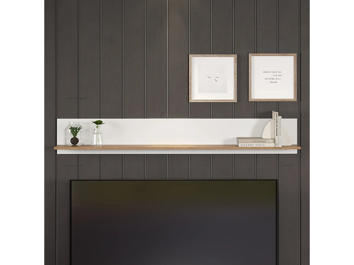 Wandplank met 1 legplank L170 cm - VITORIA