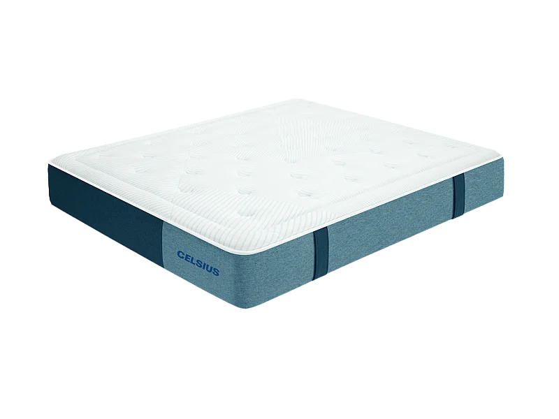 Matelas Celsius | 140x200cm | mémoire+ressorts+mousse froide | 30 cm