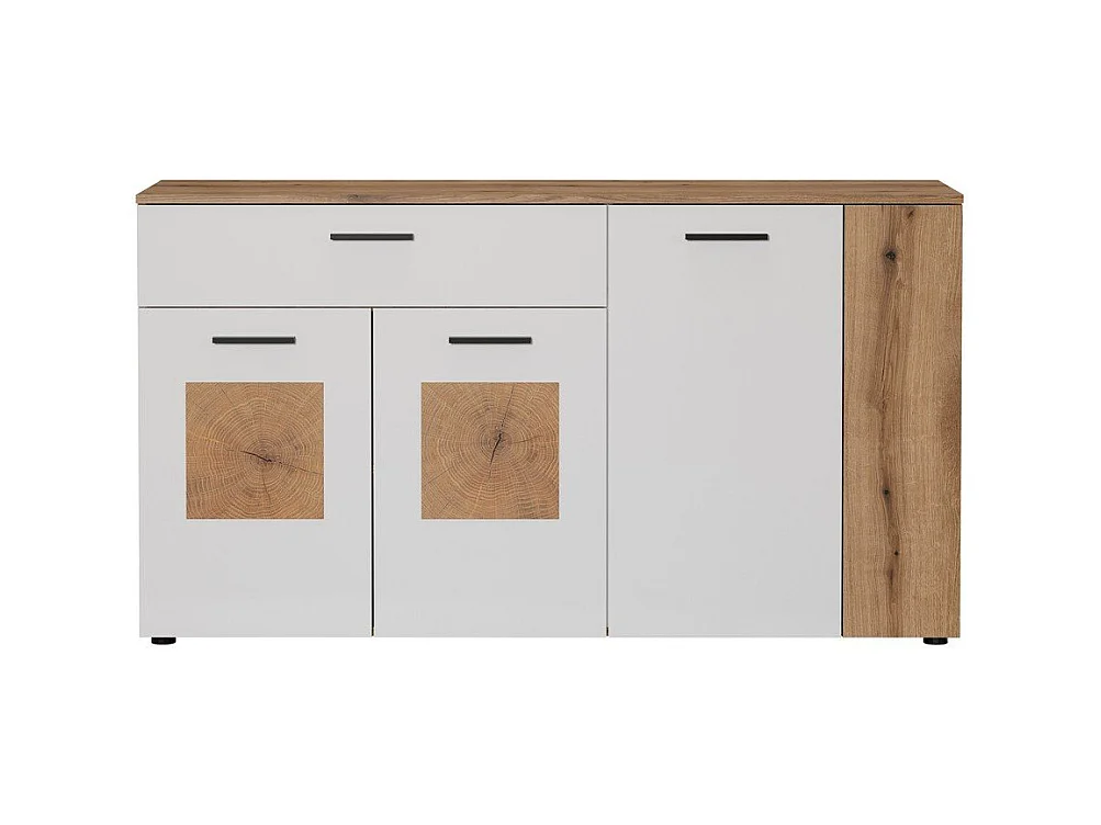 Buffet bas 4 portes et 1 tiroir L150 cm - VITORIA