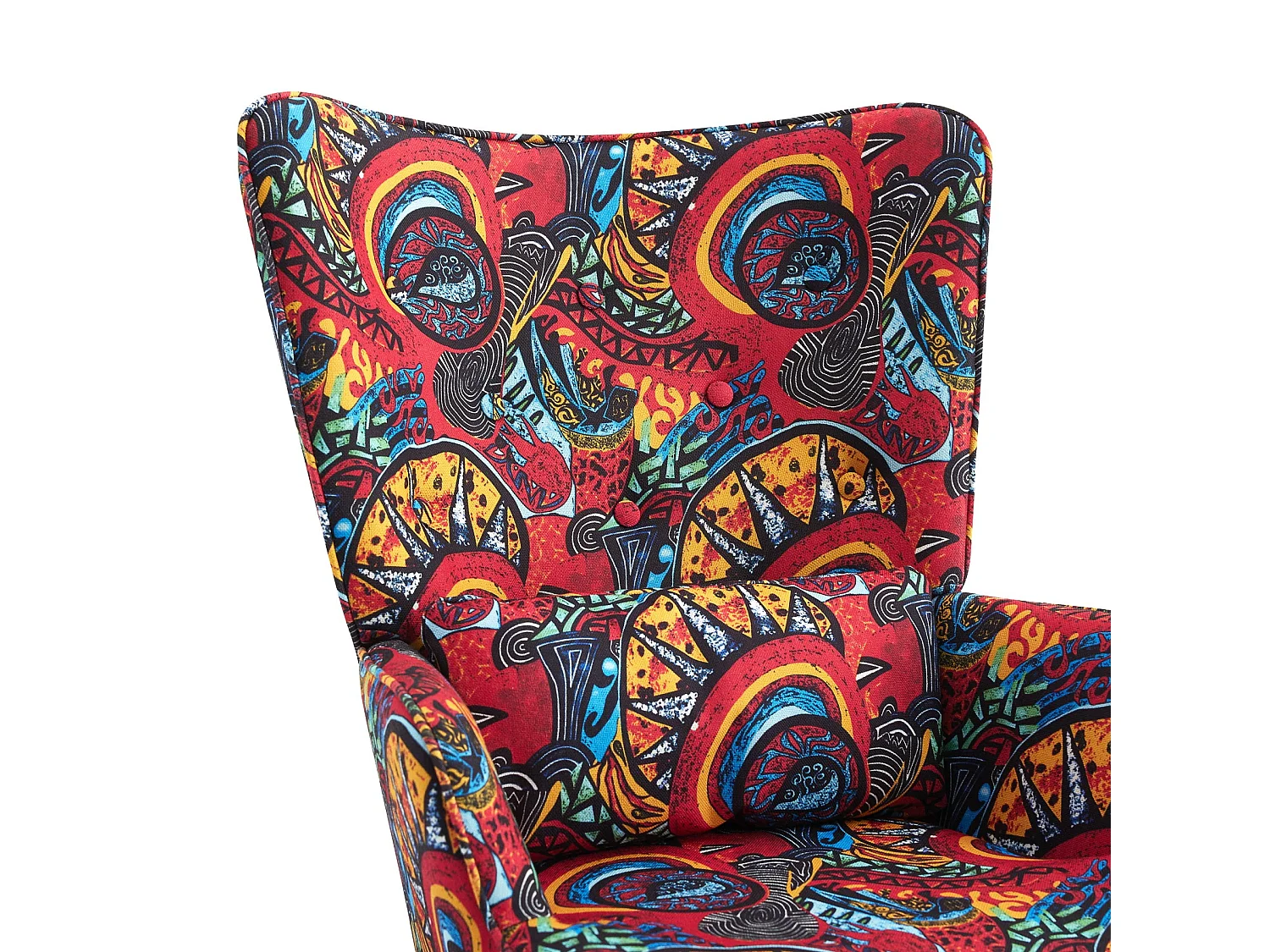 Fauteuil à bascule en velours avec cadre en métal et base en bois pour un refuge de chambre apaisant