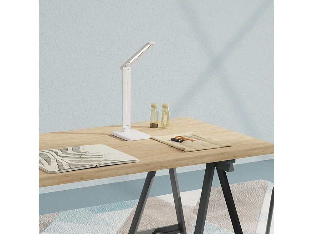 VERA - Lámpara de mesa LED CCT con carga inalámbrica sin cables