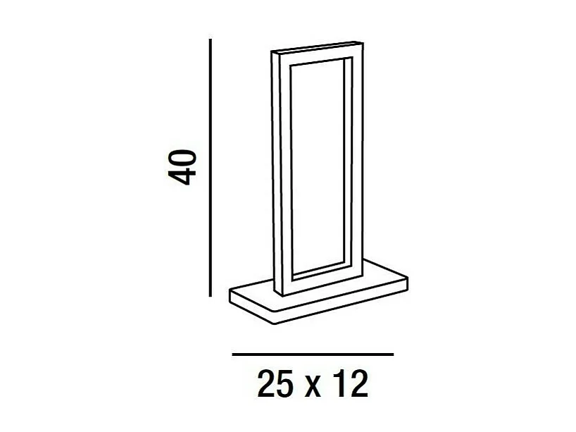 Cross 6597 B CT PERENZ led-tafellamp