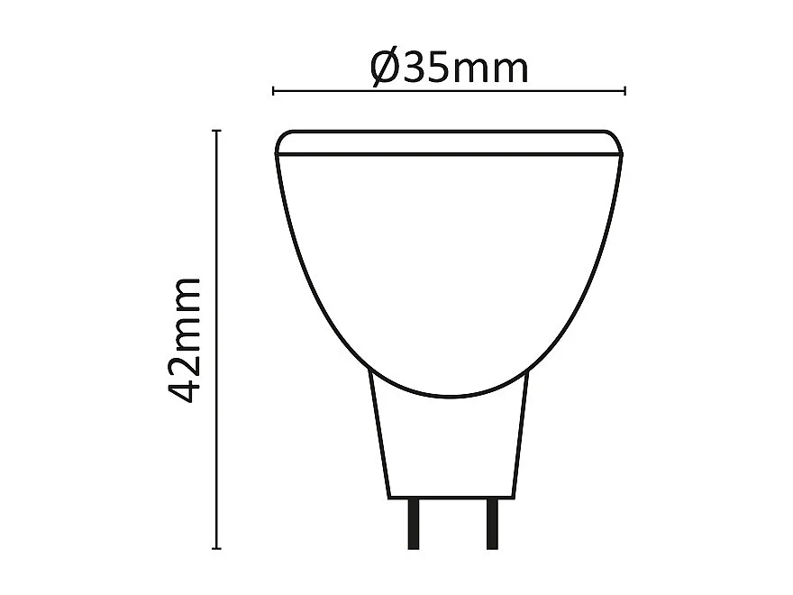 Reflektor LED MR11 3W 36° 4000K