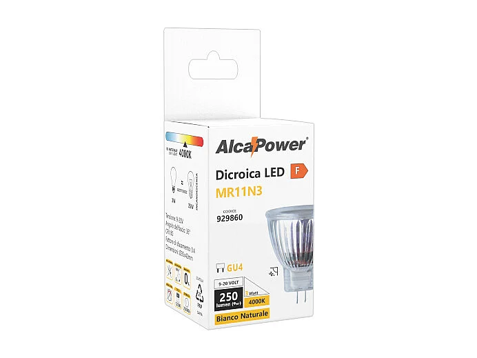 Reflektor LED MR11 3W 36° 4000K