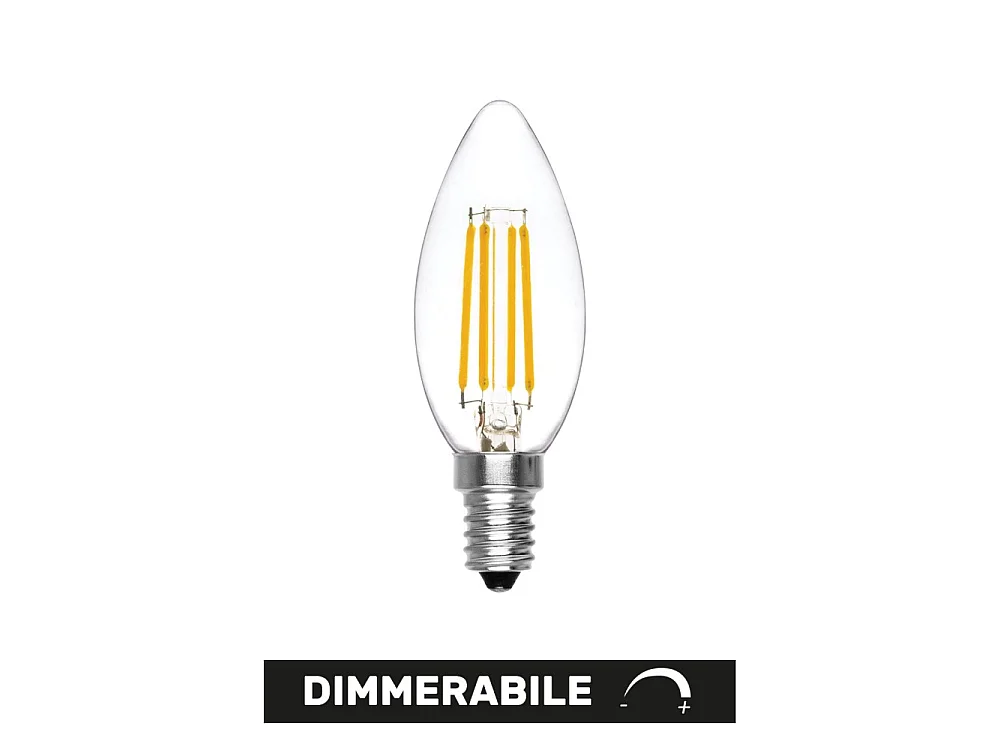 Dimmbare olivgrüne LED-Glühbirne 6W 2700K E14