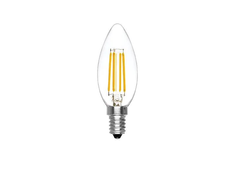 Dimmbare olivgrüne LED-Glühbirne 6W 2700K E14