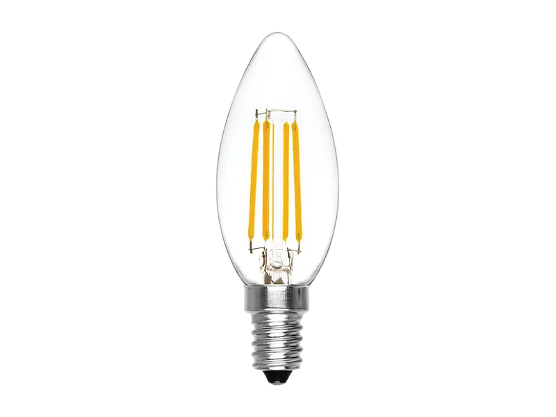 Dimmbare olivgrüne LED-Glühbirne 6W 2700K E14