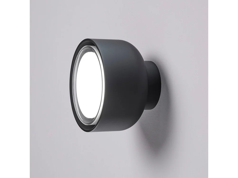 Plafonnier moderne BOTTONE en aluminium noir 1xGX53