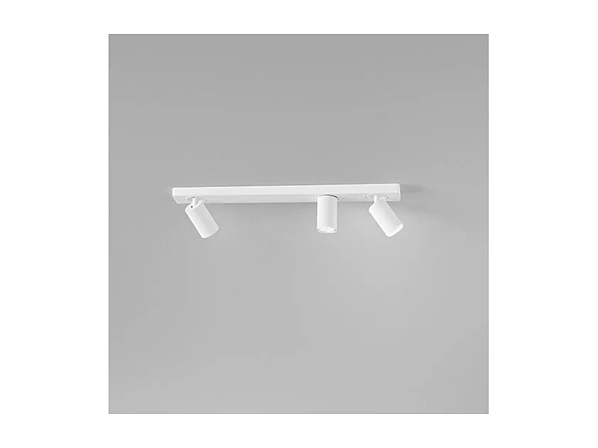 Applique murale led ronde blanche orientable ODDY 3xGu10 Perenz