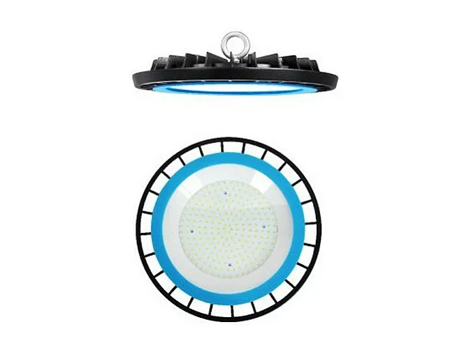 150 W "UFO"-Industrie-LED-Lampe, 5/6 Meter hoch