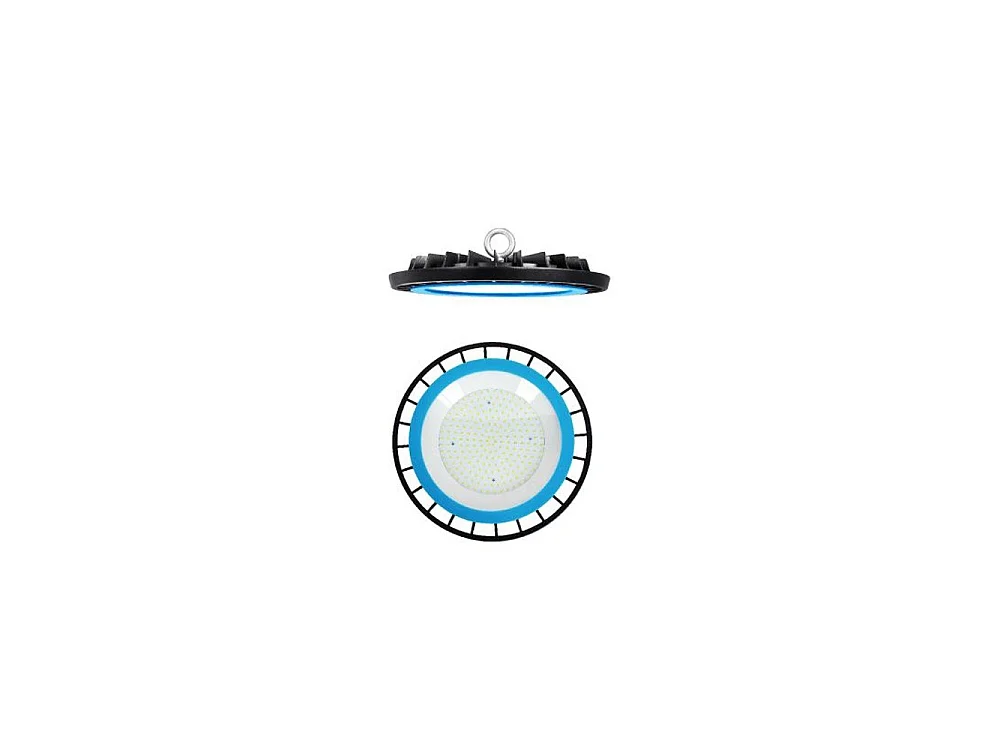 Lampada a led industriale "UFO" da 150W per 5/6 metri di altezza