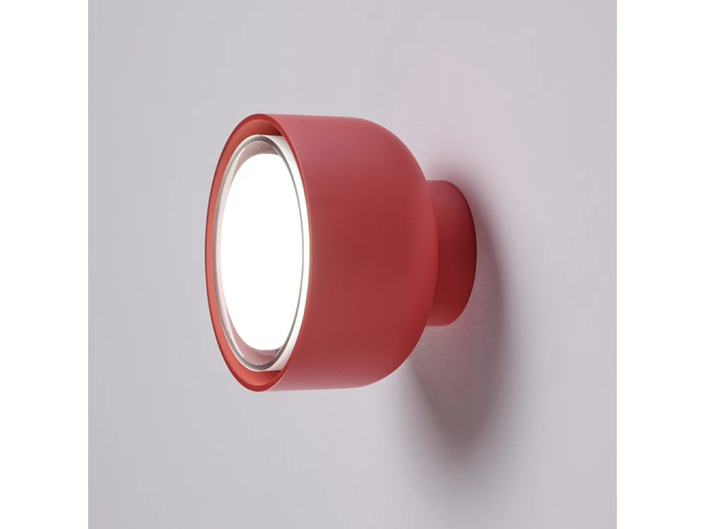 Plafonnier moderne BOTTONE en aluminium Magenta 1xGX53