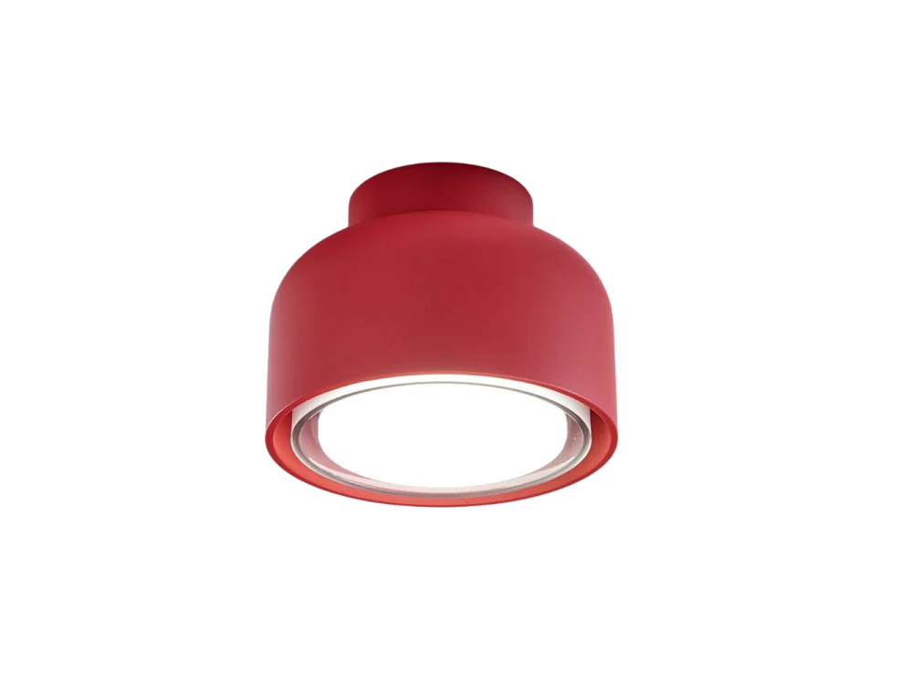 Moderne BOTTONE plafondlamp in Magenta 1xGX53 aluminium