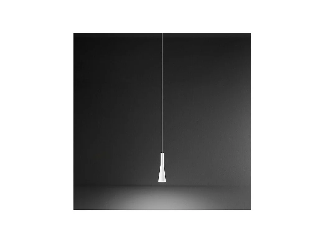 CONE Weiße LED-Pendelleuchte 7W 3000K Perenz