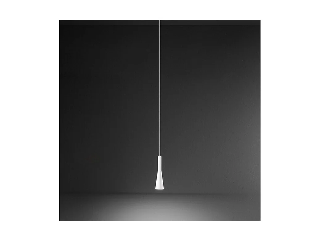 CONE Weiße LED-Pendelleuchte 7W 3000K Perenz