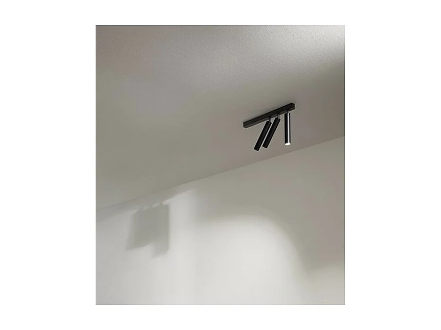 Applique LED cylindrique orientable 3 lumières BAMBU Perenz