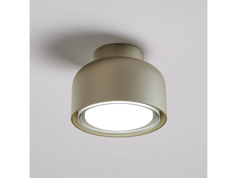 Plafonnier moderne BOTTONE en aluminium Sabbia 1xGX53