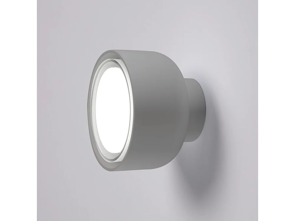 Plafonnier moderne BOTTONE en aluminium titane 1xGX53