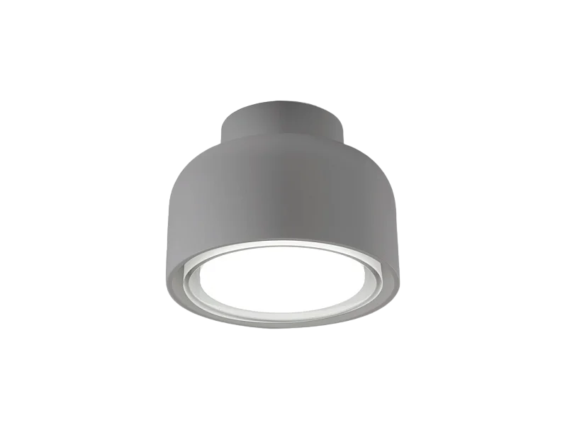 Moderne BOTTONE Deckenleuchte aus Titanaluminium 1xGX53