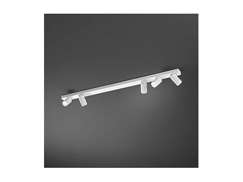 Applique a led ODDY orientabile rotonda Bianca da 5xGu10 Perenz