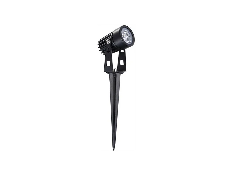 Spot LED rond ZAS 7W IP65 couleur Noir Beneito faure