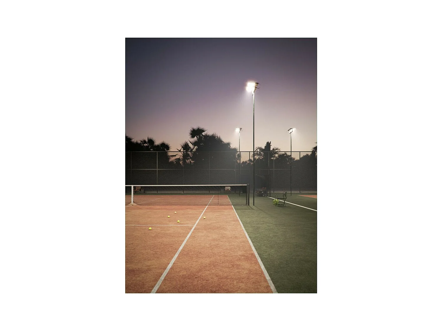 Beneito Faure -  Hochleistungs-LED-Projektor 400 W 5000 K und 52300 Lumen IP65 für den sportlichen Einsatz