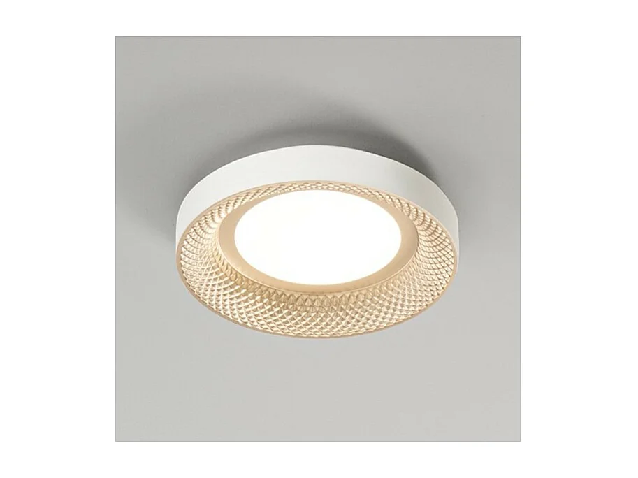 Plafoniera a led HIVE in metallo colore Oro opaco 30W Perenz ø35cm