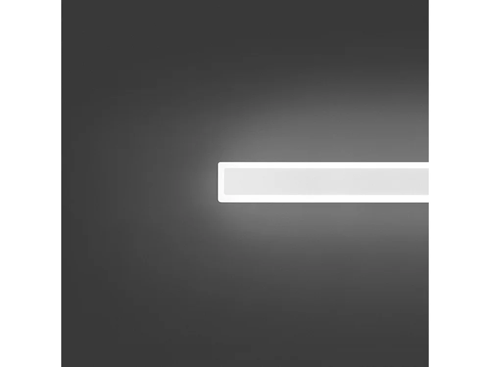WALLY LED Wandleuchte aus Aluminium 22W 3000K Perenz 100 cm Weiß