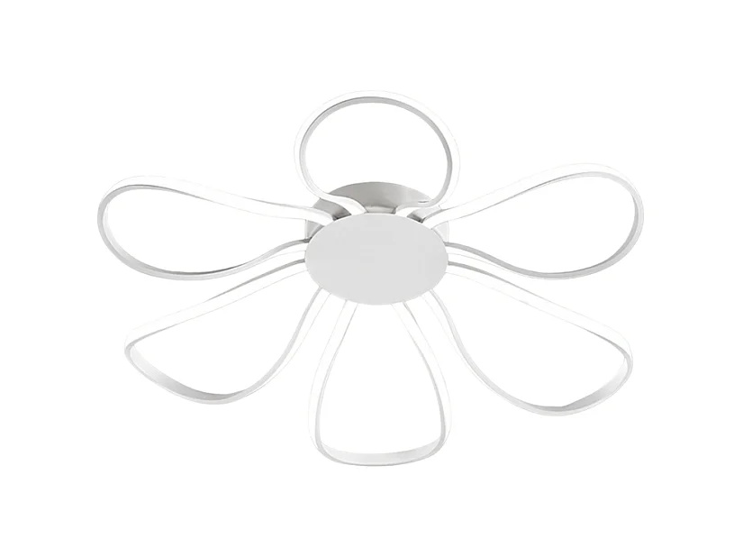 Weiße Blossom LED-Deckenleuchte 6610 B LC PERENZ