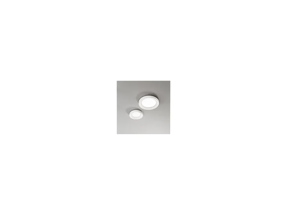 HIVE LED-Deckenleuchte aus mattweißem Metall 40W Perenz ø50cm