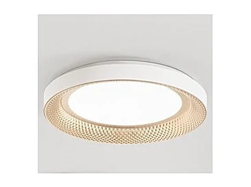 Lámpara de techo LED HIVE en metal dorado mate 40W Perenz ø50cm