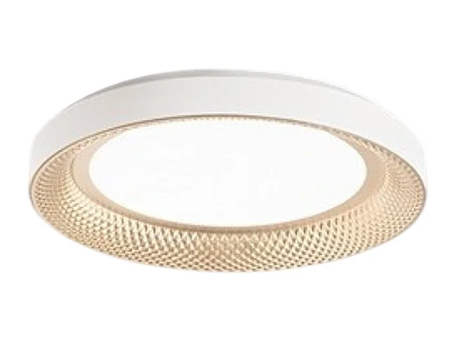 Lámpara de techo LED HIVE en metal dorado mate 40W Perenz ø50cm