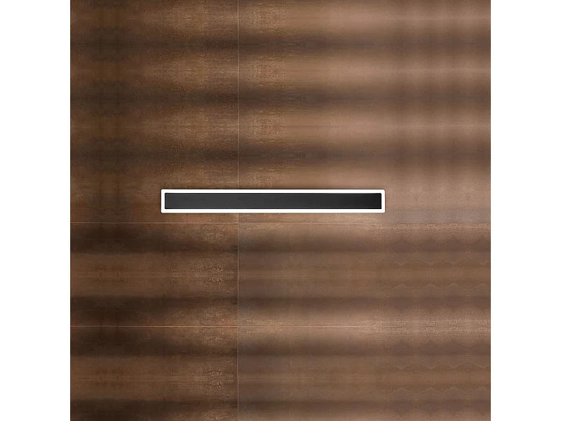 WALLY LED-Wandleuchte aus Aluminium 17W 3000K Perenz 62,5 cm schwarz