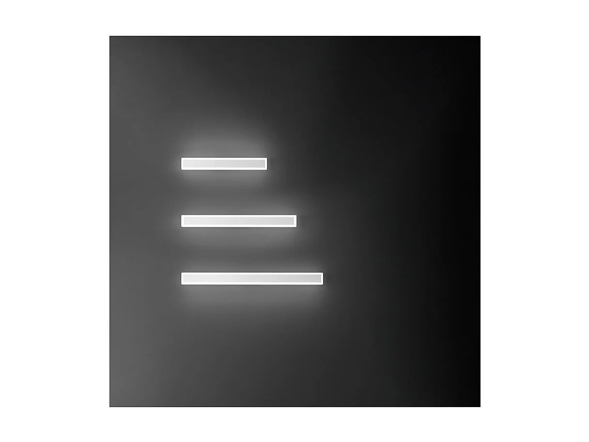 Applique LED WALLY en aluminium 17W 3000K Perenz 62,5 cm Blanc